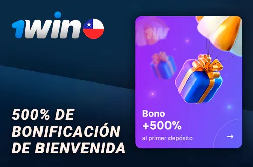 Bonificación de bienvenida del casino 1win